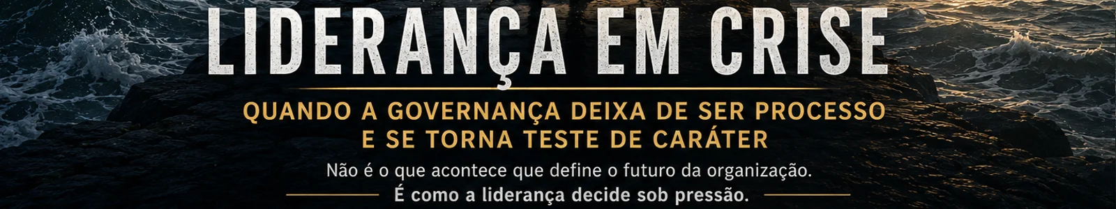 Liderança em Crise